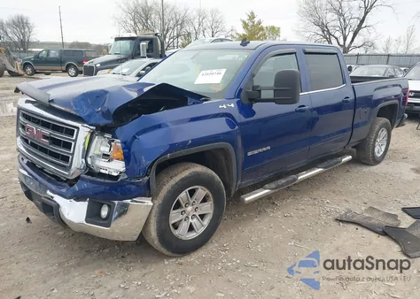 2014 GMC Sierra 1500 Sle из США, поврежденный, VIN 3GTU2UEC7EG155301